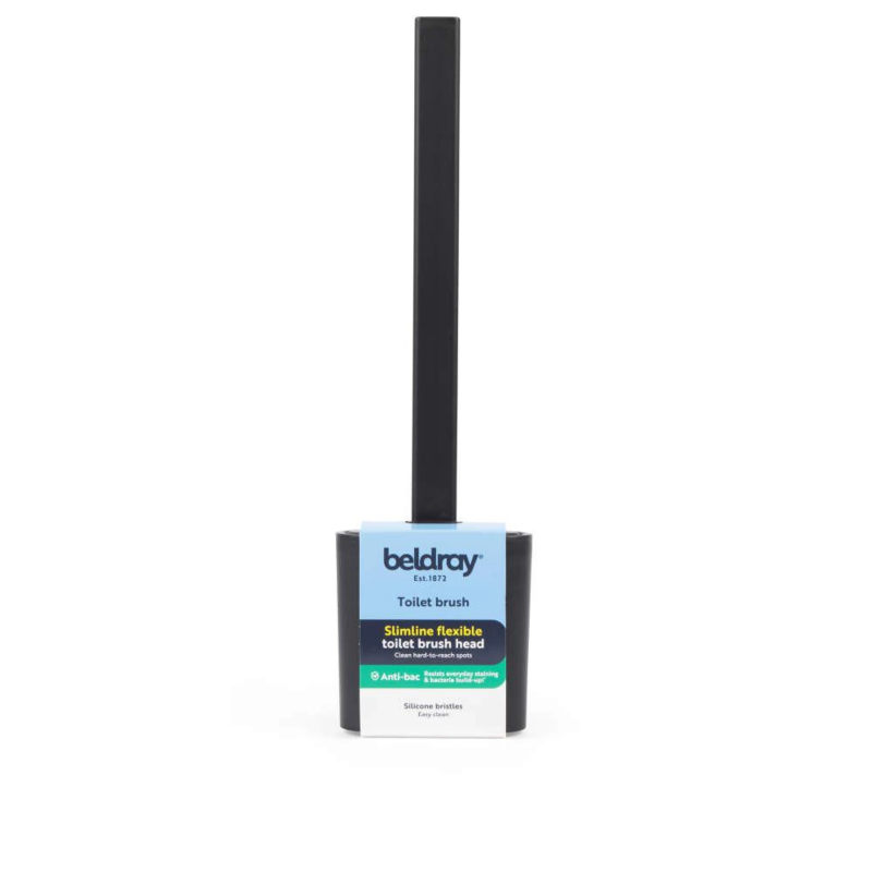 Beldray LA028954BLKUFTSF Antibac Toilet Brush –Black