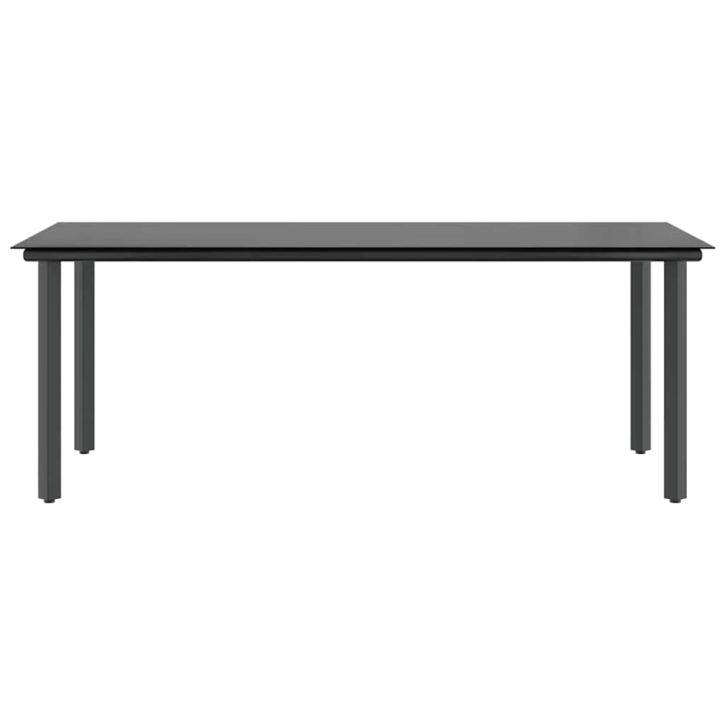 vidaXL 7-daļīgs dārza mēbeļu komplekts, matrači, brūna PE rotangpalma