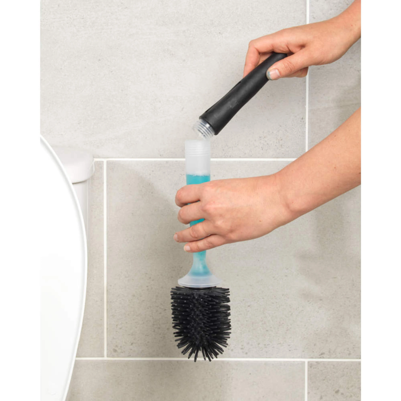 Beldray LA033996UFFEU7 Antibac Toilet Brush - Grey