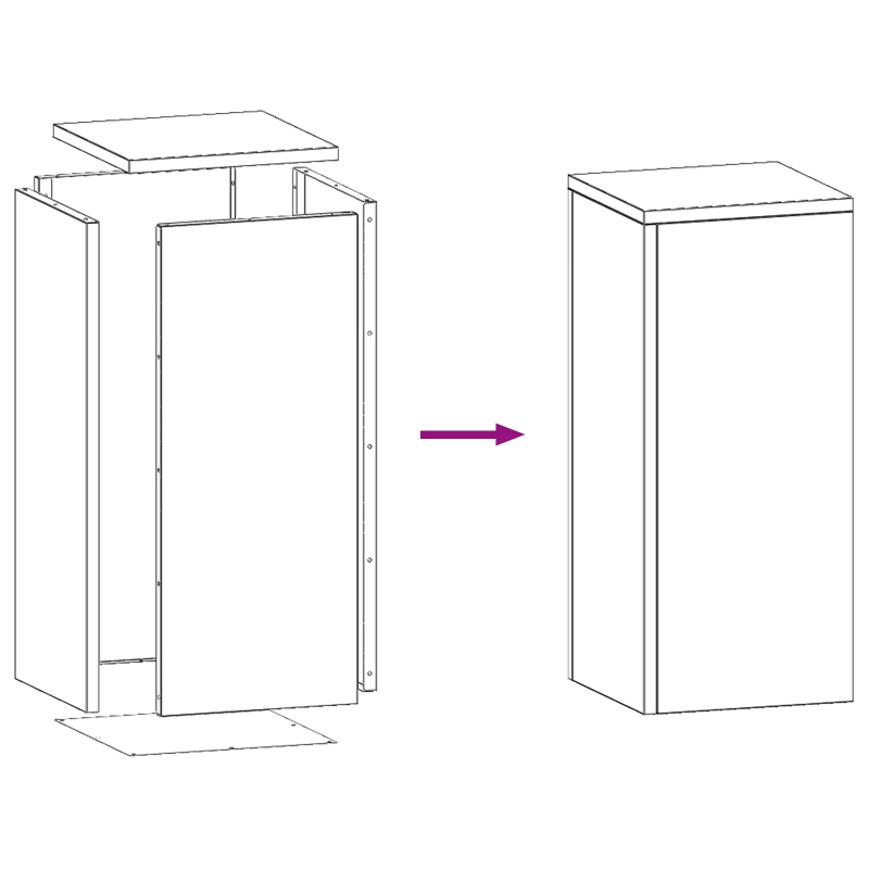 vidaXL Augu statīvs 2 pcs Balts 24 x 24 x 55 cm Tērauds