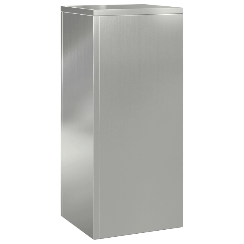 vidaXL Augu statīvs 2 pcs Sudraba 24 x 24 x 55 cm Cinkots tērauds