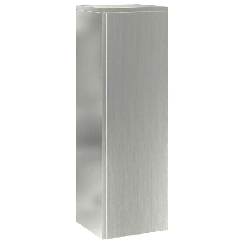 vidaXL Augu statīvs 2 pcs Sudraba 24 x 24 x 75 cm Cinkots tērauds