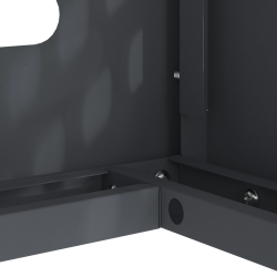 vidaXL Gaisa kondicioniera pārsegs Antracīts 110 x 50 x 80 cm Tērauds