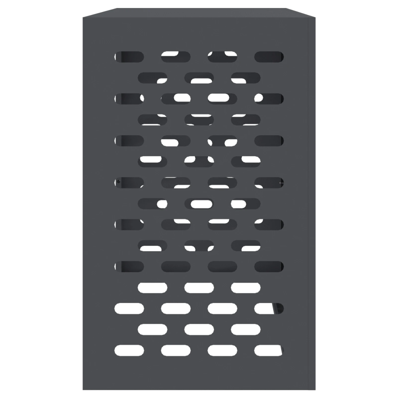 vidaXL Gaisa kondicioniera pārsegs Antracīts 110 x 50 x 80 cm Tērauds