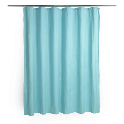Beldray LA035655FAS Waffle Design Shower Curtain - Blue
