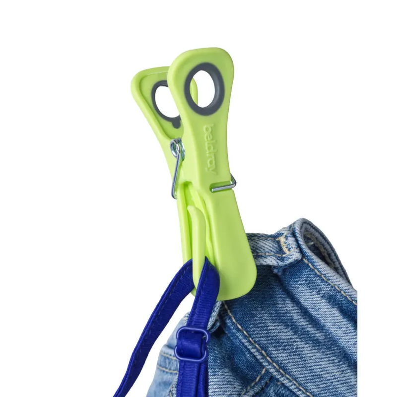 Beldray LA035716RPFEU7 24 Dual-Grip Pegs – Green-Blue