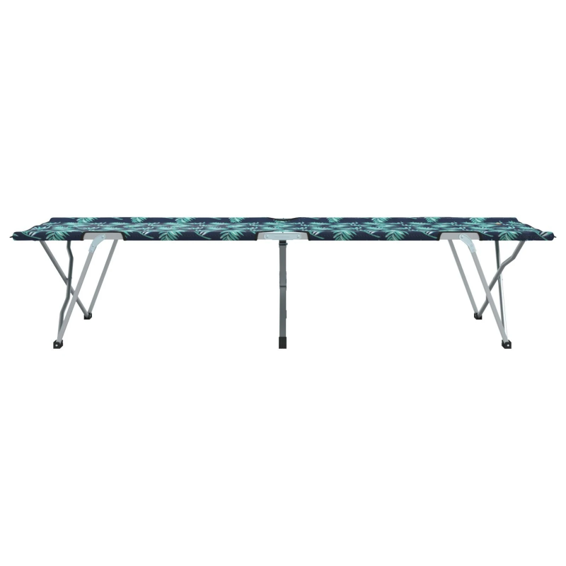 vidaXL Salokāma kempinga gulta 2 pcs Mežs 194 x 62,5 x 42,5 cm