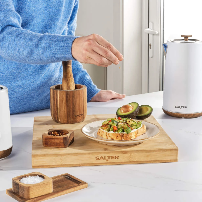 Salter BW127821EU7 Toronto Salt & Pepper Pinch Pots