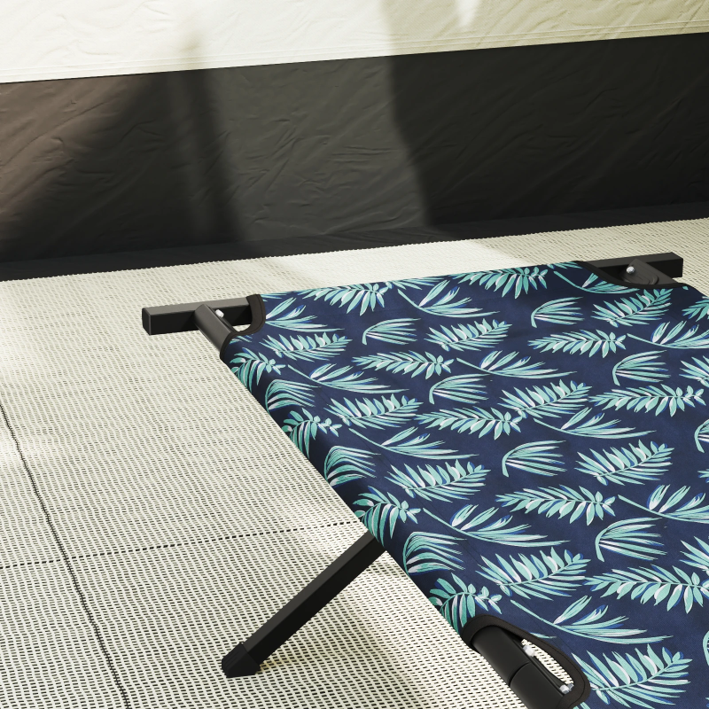 vidaXL Salokāma kempinga gulta Lapa 2 pcs Mežs 210 x 80 x 46 cm