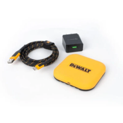 DeWALT Bezvadu lādētājs USB C ar vadu 1.2m