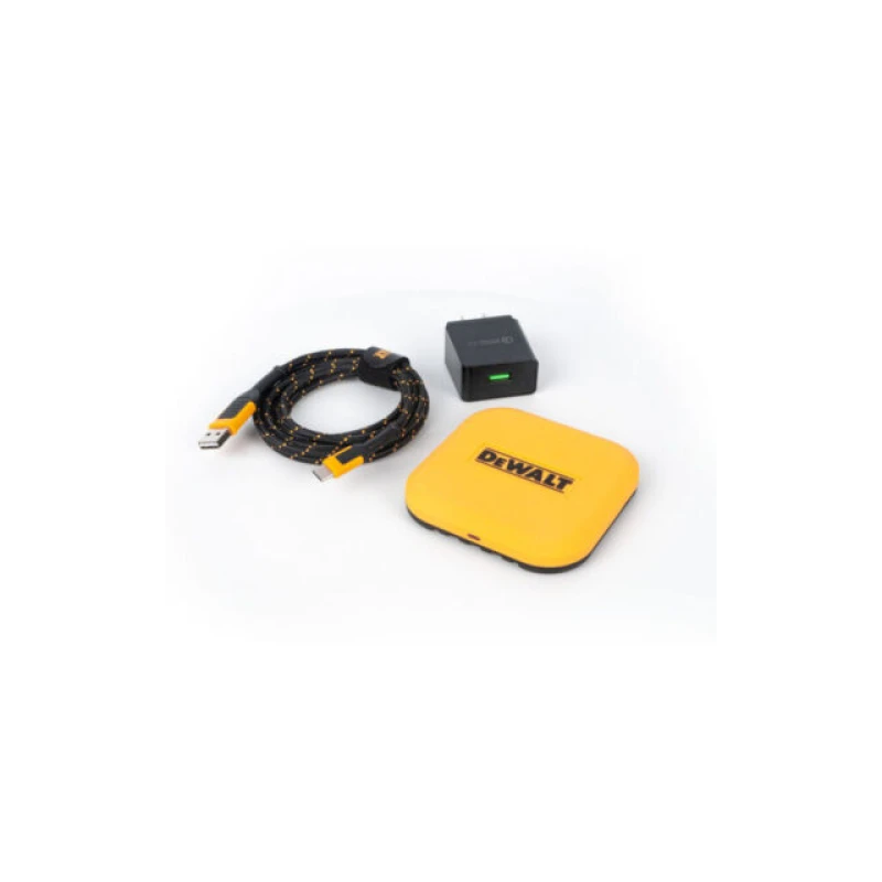 DeWALT Bezvadu lādētājs USB C ar vadu 1.2m