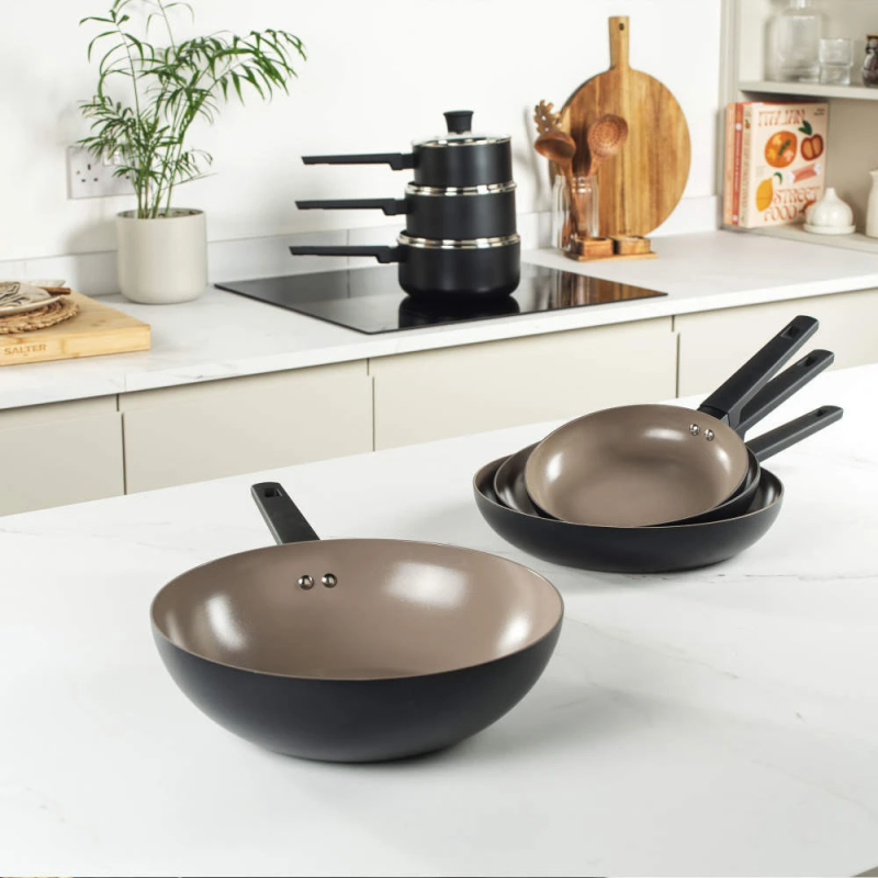 Salter BW12882EU7 Ceramic 28cm Stir Fry Pan