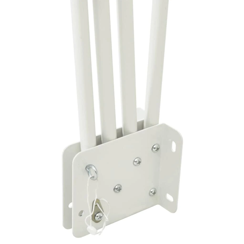 vidaXL Balkona privātuma ekrāns Melna 140 x 140 cm Poliesters