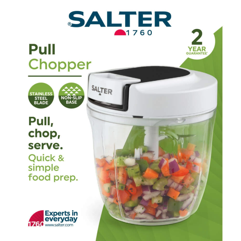 Salter BW12922EU7 Manual Pull Cord Food Chopper