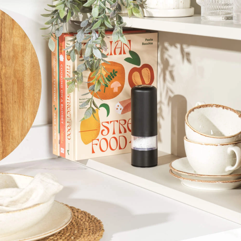 Salter BW12958EU7 Clarence Electric Salt & Pepper Mill Black