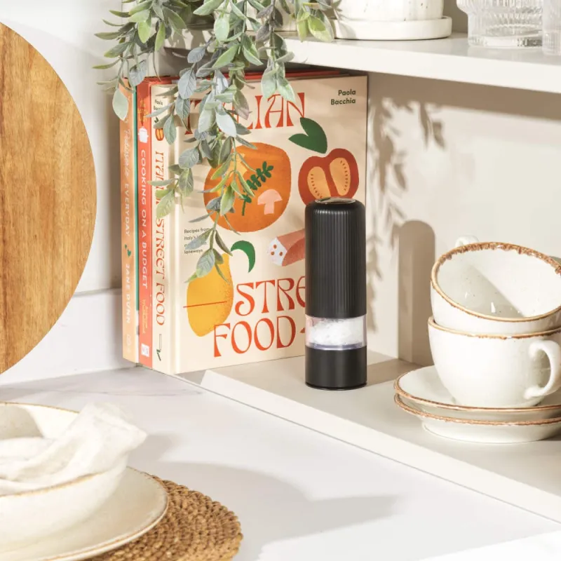 Salter BW12958EU7 Clarence Electric Salt & Pepper Mill Black