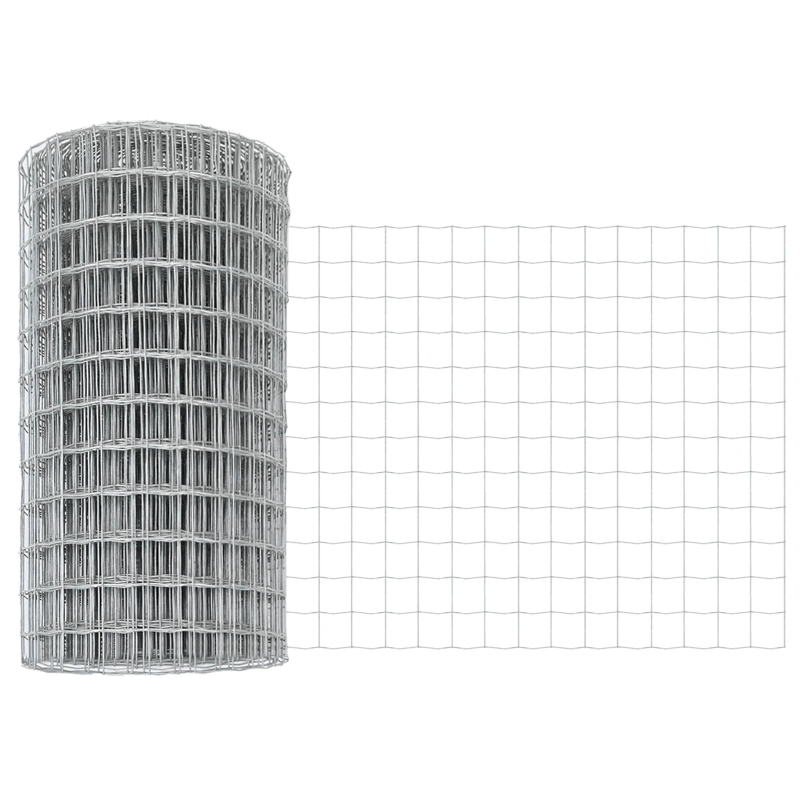 vidaXL Eiropas žogs 0,8 x 10 m PVC pārklāts dzelzs