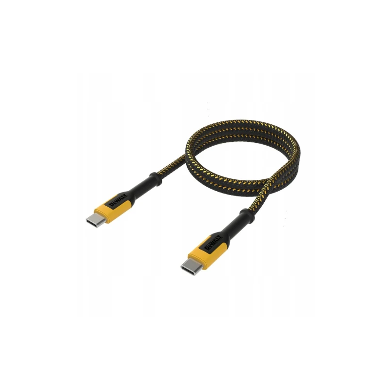 DeWALT Kevlāra šķiedras uzlādes vads USB C-USB C 1.2m