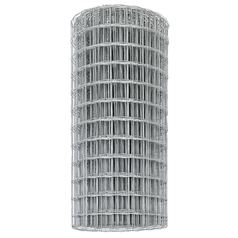 vidaXL Eiropas žogs 0,8 x 10 m PVC pārklāts dzelzs