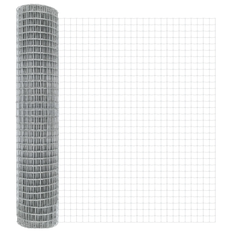 vidaXL Eiropas žogs 1,5 x 10 m PVC pārklāts dzelzs