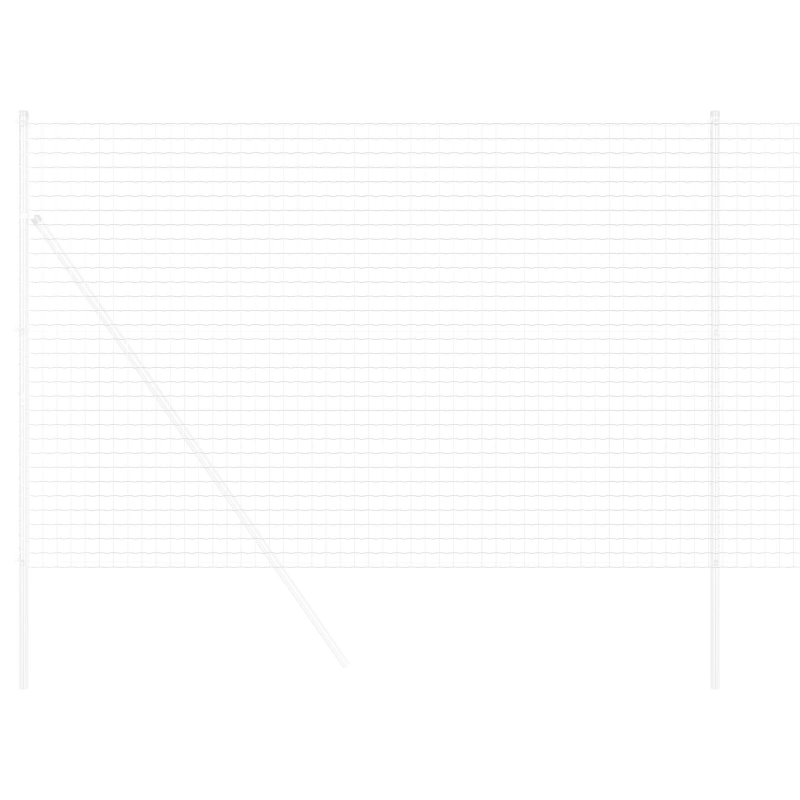 vidaXL Eiropas žogs 1,5 x 10 m PVC pārklāts dzelzs