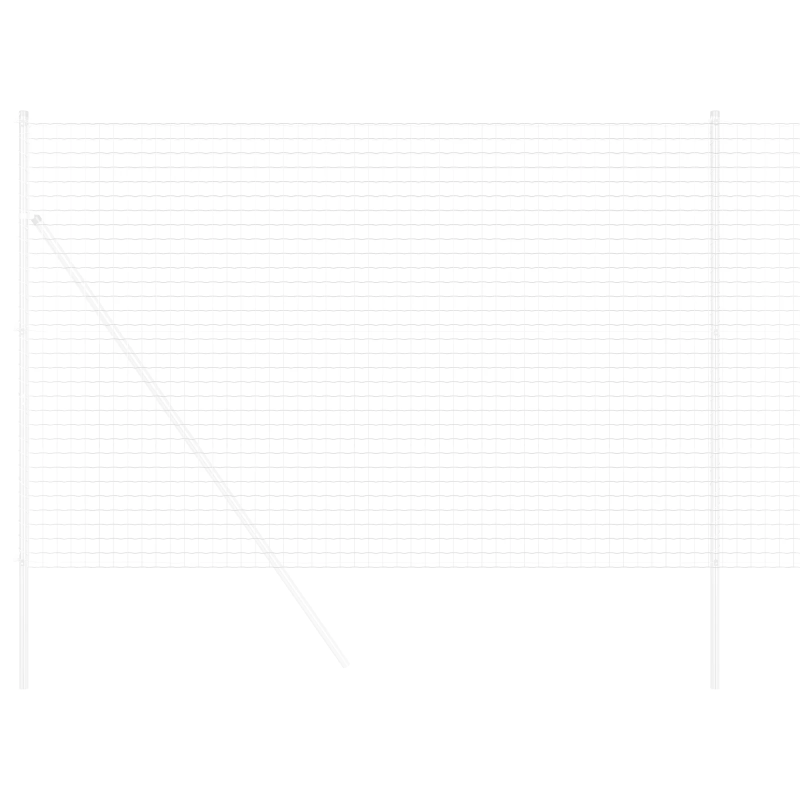 vidaXL Eiropas žogs 1,6 x 10 m PVC pārklāts dzelzs