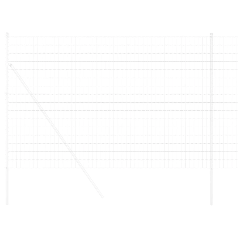 vidaXL Eiropas žogs 1,5 x 10 m PVC pārklāts dzelzs