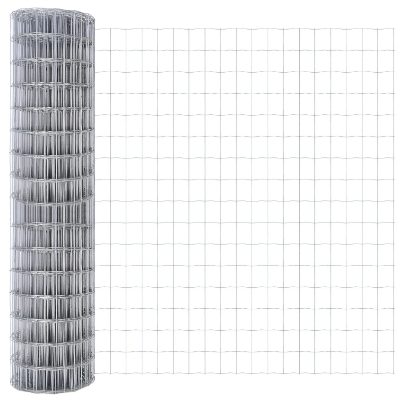 vidaXL Eiropas žogs 1,2 x 10 m PVC pārklāts dzelzs