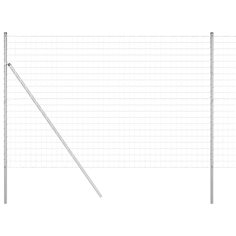 vidaXL Eiropas žogs 1,5 x 10 m PVC pārklāts dzelzs