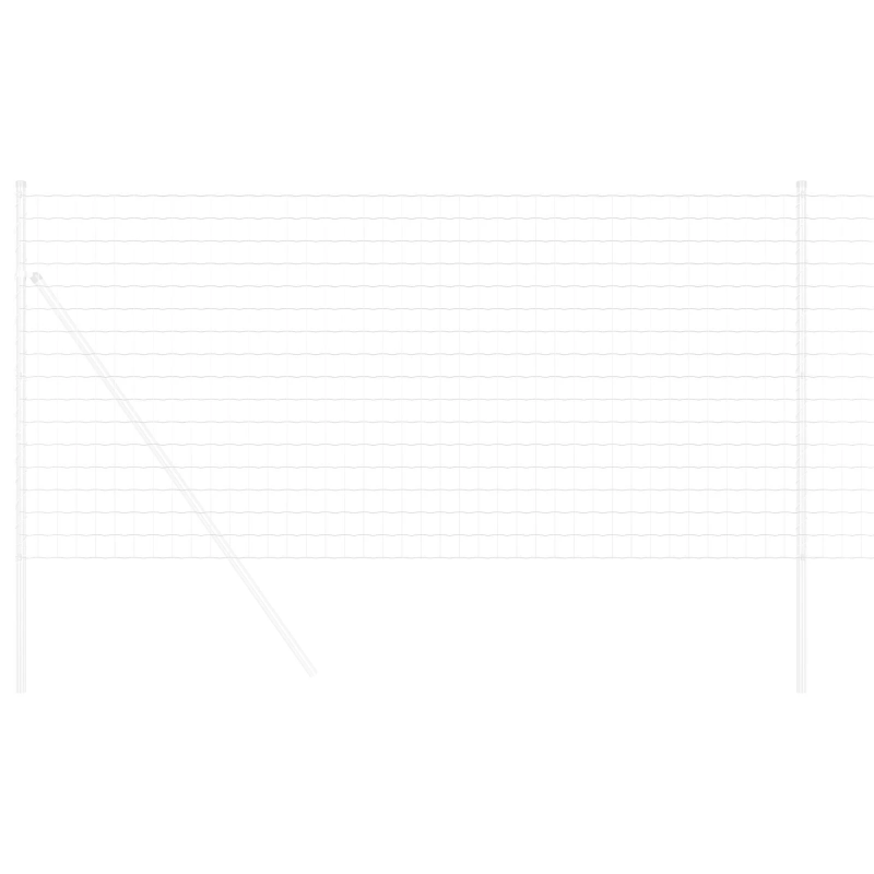 vidaXL Eiropas žogs 1,2 x 25 m PVC pārklāts dzelzs