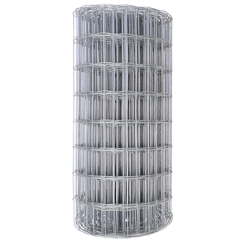 vidaXL Eiropas žogs 0,6 x 50 m PVC pārklāts dzelzs