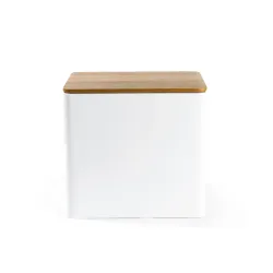 Salter BW12899WEU7 Toronto Bread Bin White-Wooden