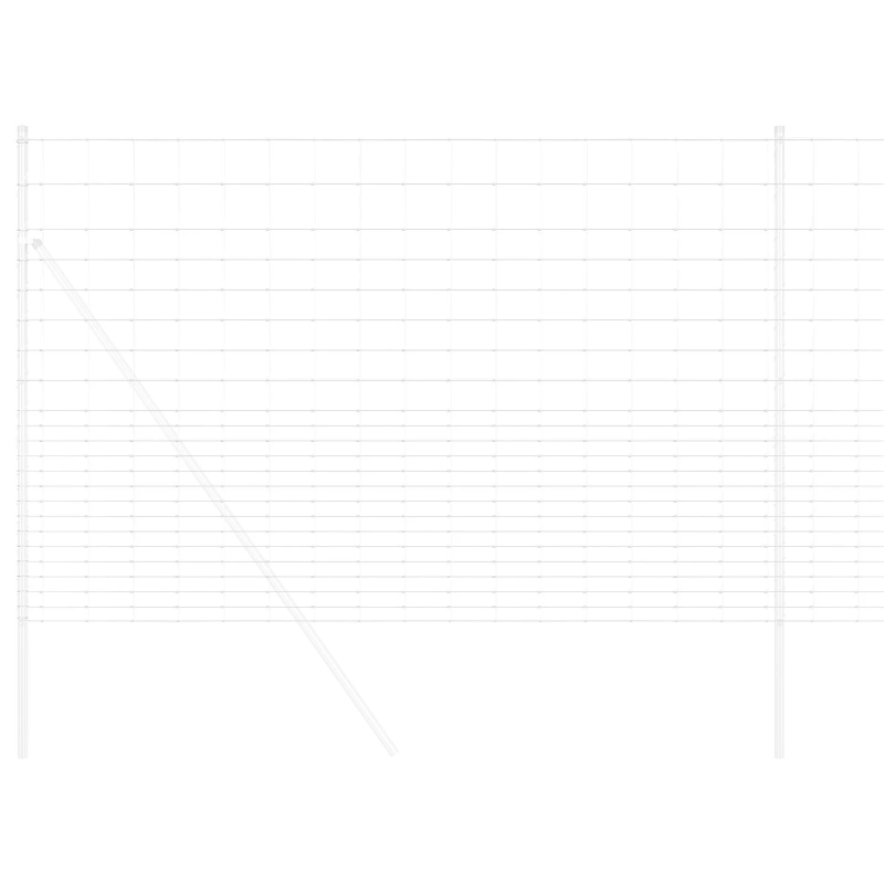 vidaXL Savvaļas žogs Karsti galvanizēts 1000 x 150 x 0.18 cm Dzelzs