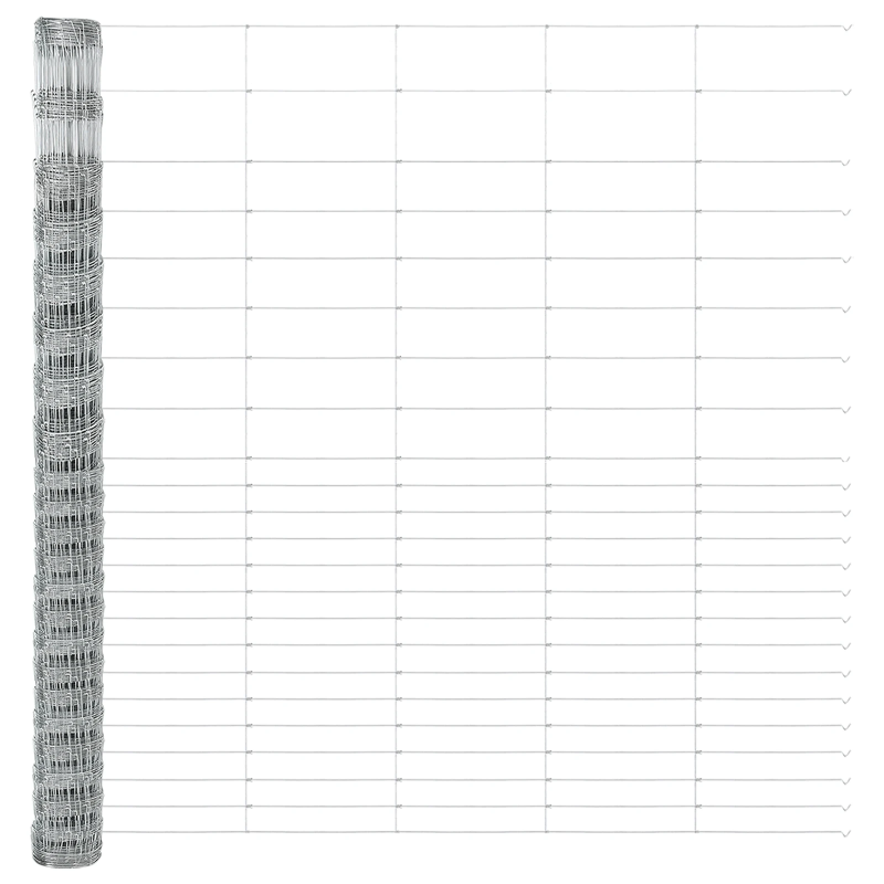 vidaXL Savvaļas žogs Karsti galvanizēts 1000 x 150 x 0,18 cm Dzelzs