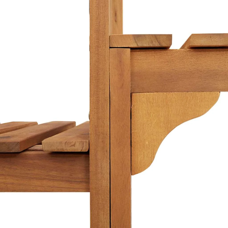 vidaXL Karstā ūdens baseina apmale Brūna 230 x 230 cm