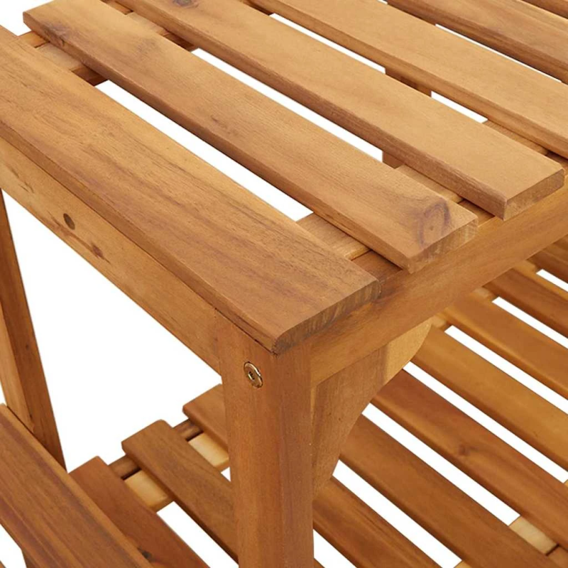 vidaXL Karstā ūdens baseina apmale Brūna 230 x 230 cm