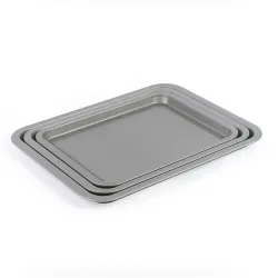 Salter BW13674 Essentials 3-Piece Baking Tray Set