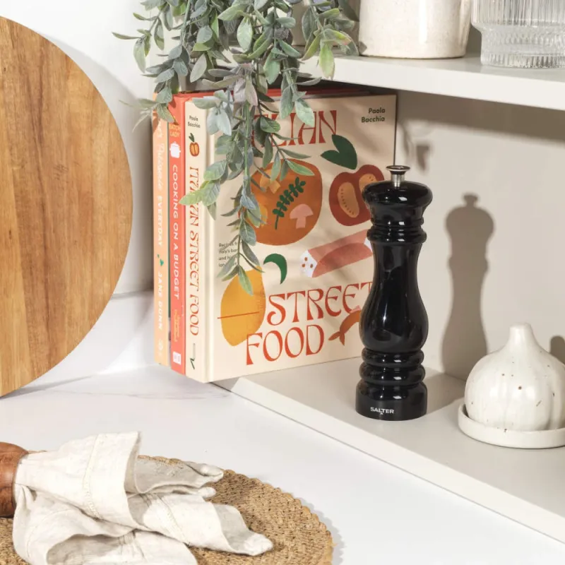 Salter BW13676EU7 Chester Salt & Pepper Mill Black