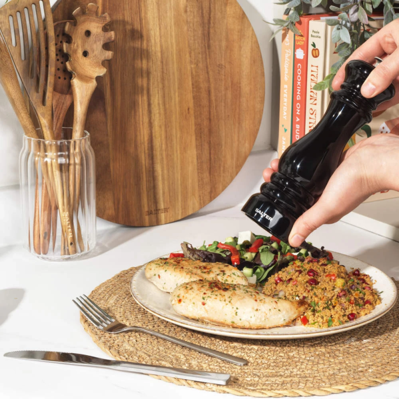 Salter BW13676EU7 Chester Salt & Pepper Mill Black