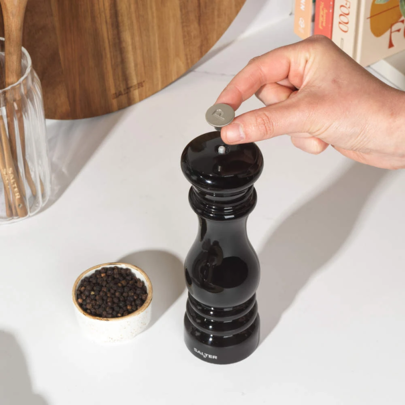 Salter BW13676EU7 Chester Salt & Pepper Mill Black