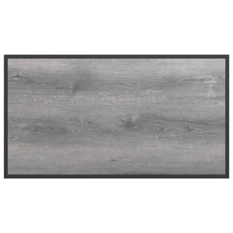 vidaXL Dārza galds Pelēka 100 x 55 x 70 cm koka