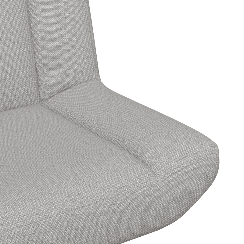 vidaXL Grozāmkrēsls Mākoņu pelēka 63 x 75 x 76 cm audums