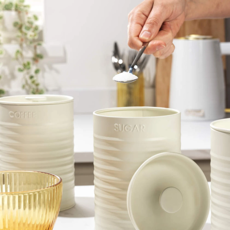 Russell Hobbs RH03268CEU7 3-Piece Countertop Canister Set