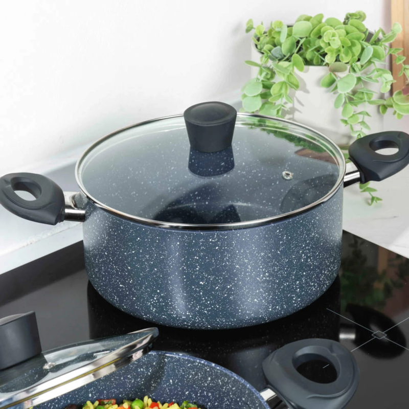 Russell Hobbs RH03410EU7 Nightfall stone stockpot 28cm