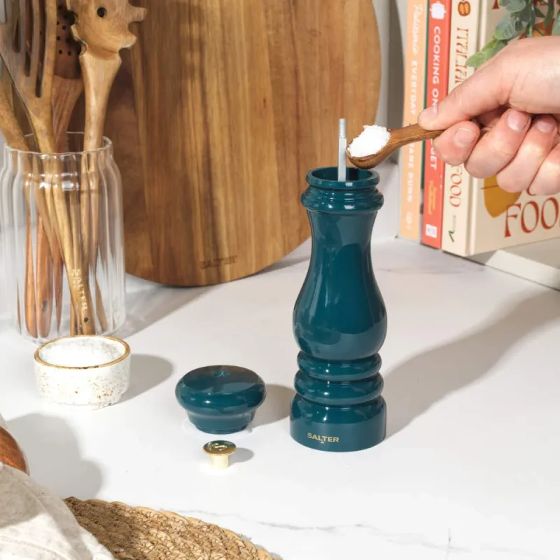 Salter BW13676GREU7 Chester Salt & Pepper Mill Green