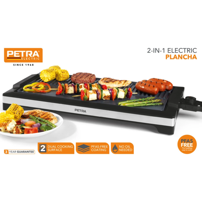 Petra PT6244VDE 2-in-1 Electric Pancha
