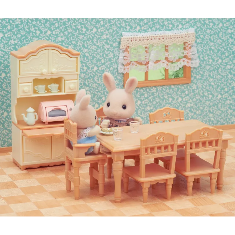 SYLVANIAN FAMILIES Ēdamistabas komplekts