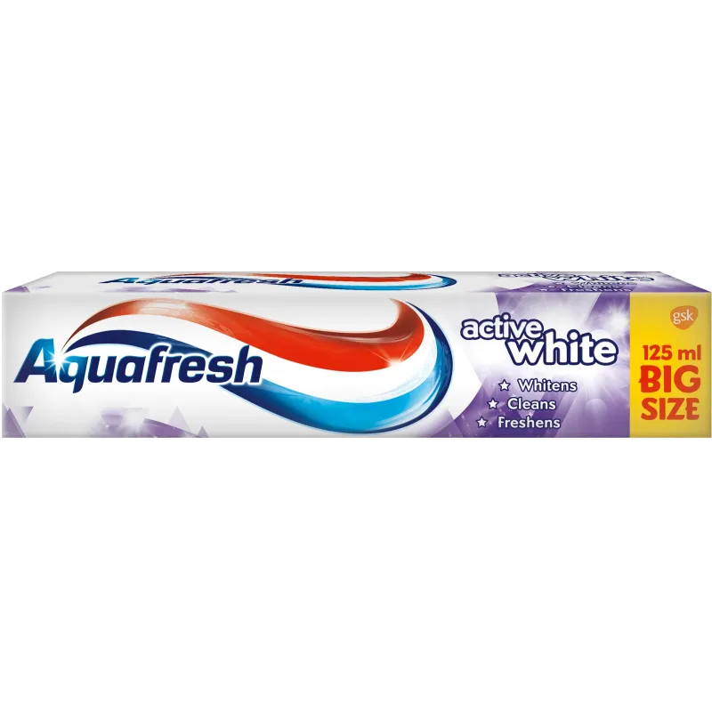 Zobu pasta Aquafresh Active Whitening 125ml