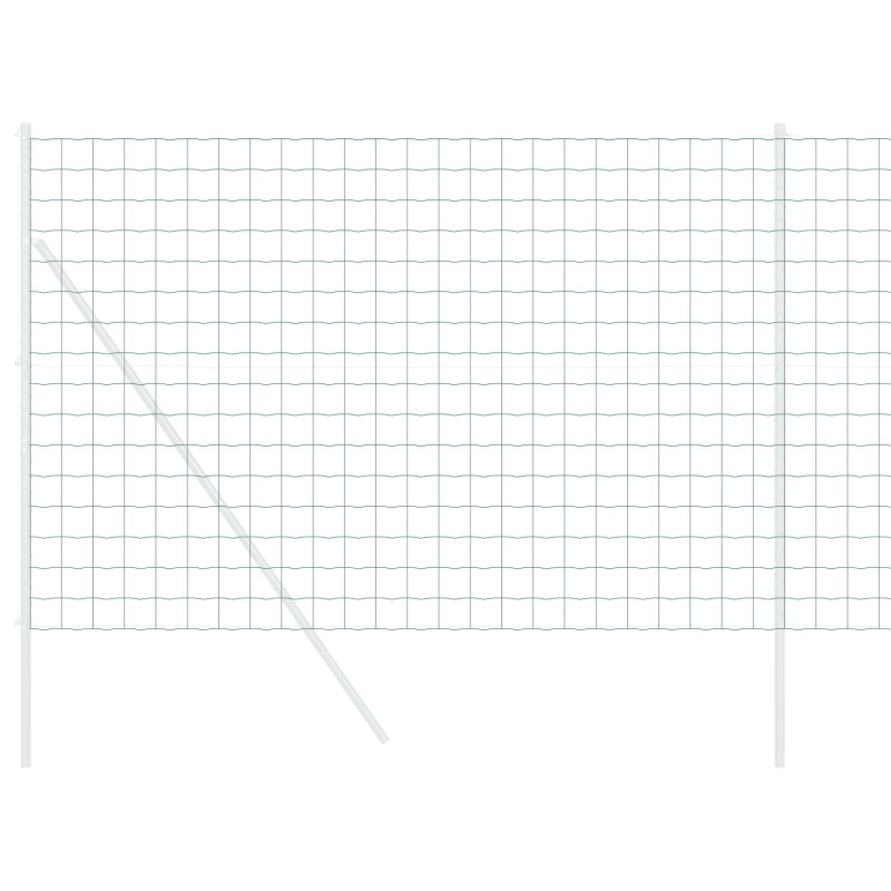 vidaXL Eiropas žogs Zaļa 1.6 x 10m PVC pārklāts dzelzs