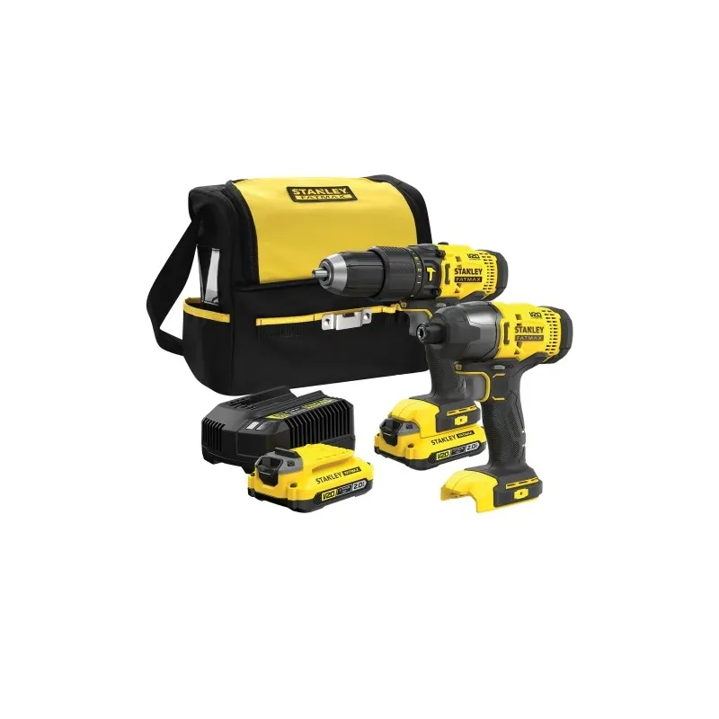 Akumulatora Instrumentu komplekts STANLEY FATMAX SFMCK465D2S, 2x2Ah